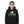 Hoodie Titlis Women - Black / White logo - Fjork Merino