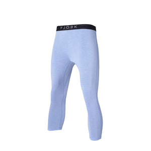 Legging Bjork 210 3/4 Women (2024) - Blue Aletsch - Fjork Merino