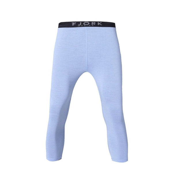 Legging Bjork 210 3/4 Women - Blue Aletsch - Fjork Merino