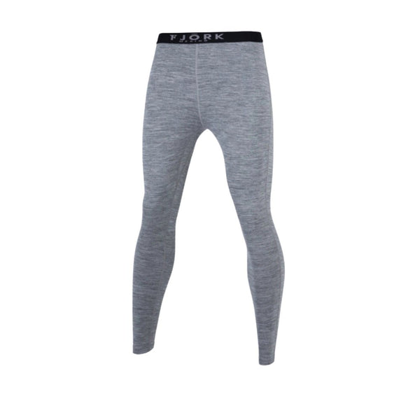 Legging Bjork 210 Women (2022) - Grey Saas Fee - Fjork Merino