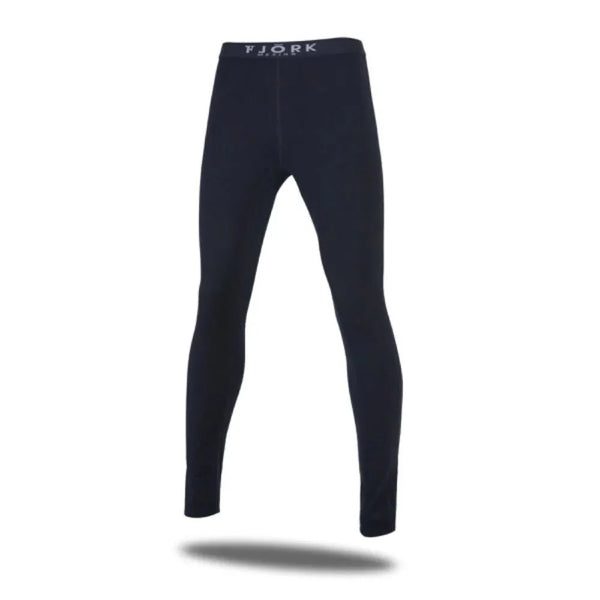 Legging Bjork 210 Women ♻️ - FJORK Merino - Black Laax - Leggings