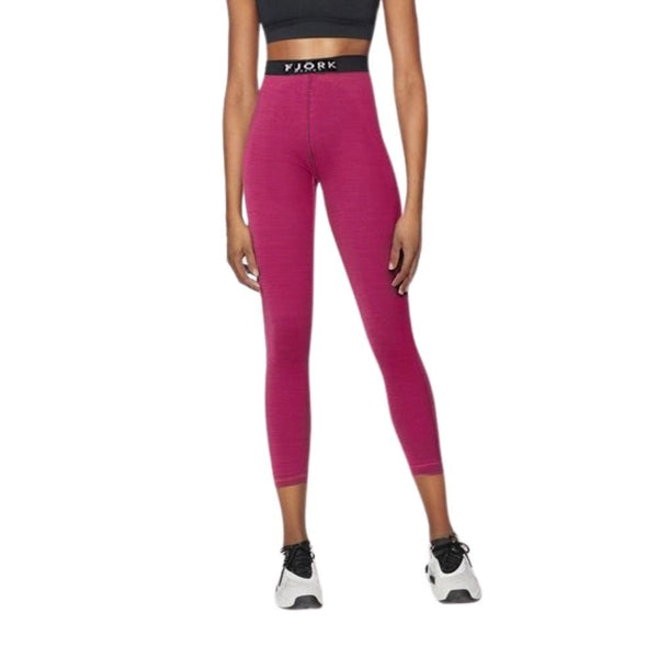 Legging Bjork 210 Women 📦 - Pink Montana - Fjork Merino