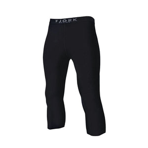 Legging Finn 210 3/4 Men - Black Laax - Fjork Merino