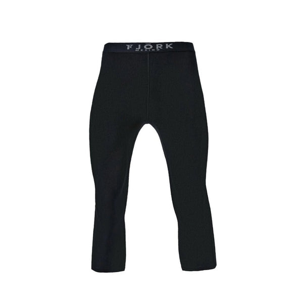 Legging Finn 210 3/4 Men - Black Laax - Fjork Merino