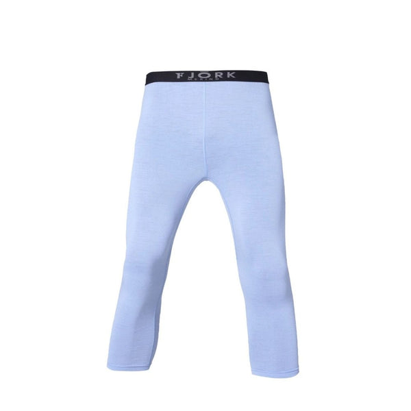 Legging Finn 210 3/4 Men - Blue Aletsch - Fjork Merino