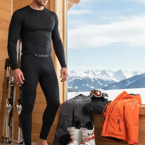 Legging Finn 210 Men - Black Laax - Fjork Merino