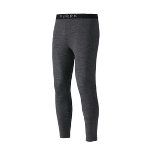 Legging Kids 210 - Grey Zinal - Fjork Merino