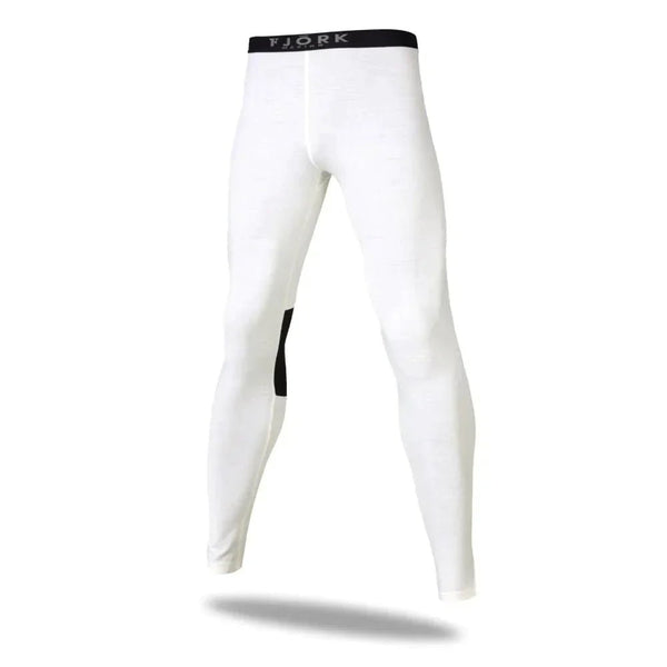 Legging Tech Eiger 210 Men 📦 - Polar White - Fjork Merino