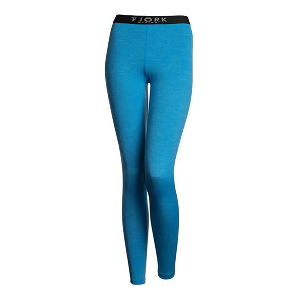 Legging Tech Jungfrau 210 Women 📦 - Turquoise Adelboden - Fjork Merino