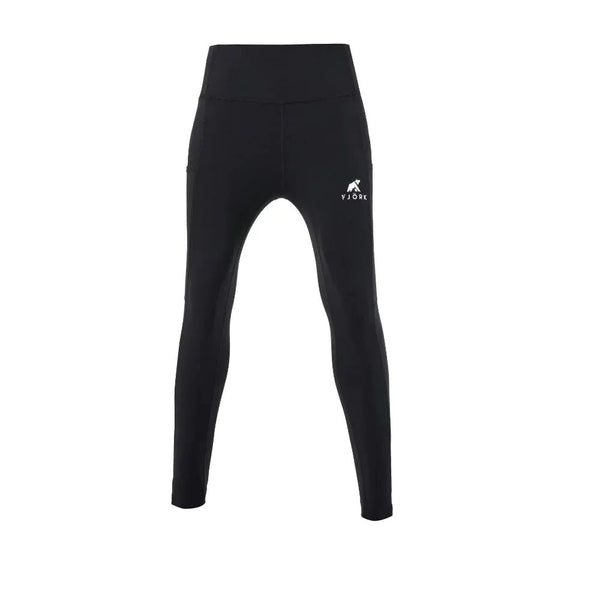Legging Yoga Femme - Black Laax - Fjork Merino