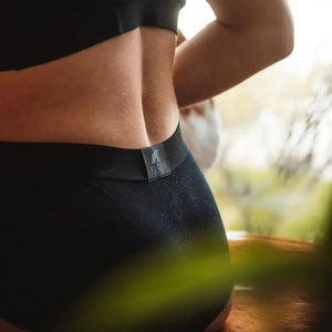 Panties Liskamm - Pack de 2 - Grey Black - Fjork Merino