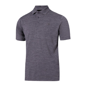 Polo Rigi Men - Grey Zinal - Fjork Merino