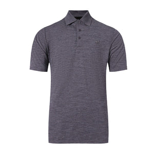 Polo Rigi Men - Grey Zinal - Fjork Merino