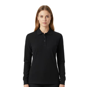 Polo Rigi ML Women - Black Laax - Fjork Merino