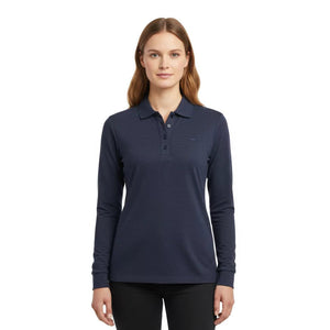 Polo Rigi ML Women - Blue St Moritz - Fjork Merino