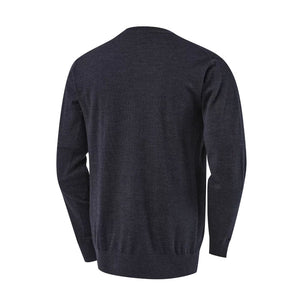 Pull City col rond men (pré - commande) - Grey Zinal - Fjork Merino