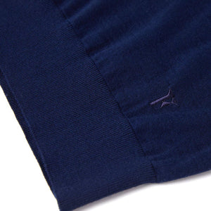 Pull City col roulé men (pré - commande) - Navy - Fjork Merino