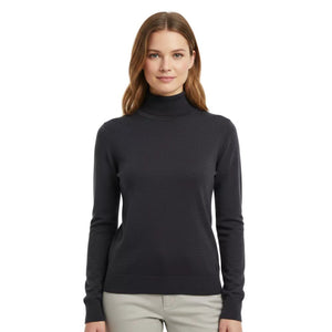 Pull City col roulé women (pré - commande) - Grey Zinal - Fjork Merino