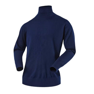 Pull City col roulé women (pré - commande) - Navy - Fjork Merino