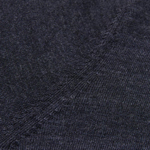 Pull City col V women (pré - commande) - Grey Zinal - Fjork Merino