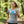 T shirt grand logo Besso Women - Grey / Turquoise logo - Fjork Merino