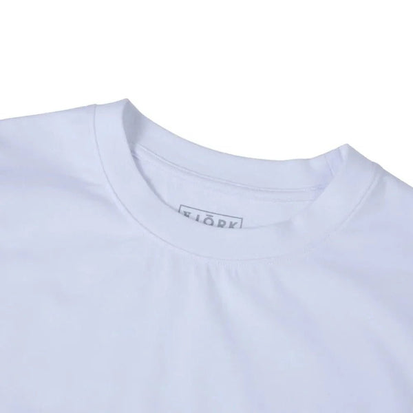 T shirt petit logo Sosto Men - Polar White - Fjork Merino