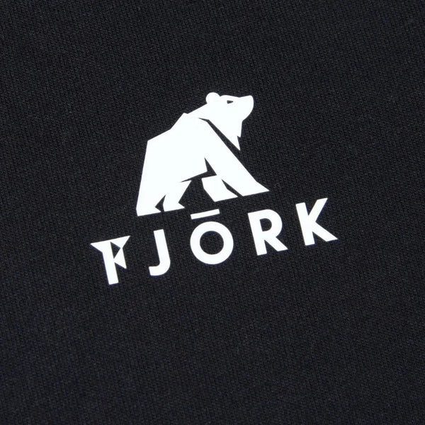 T shirt petit logo Sosto Women - Black Laax - Fjork Merino