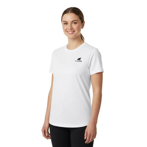 T shirt petit logo Sosto Women - Polar White - Fjork Merino