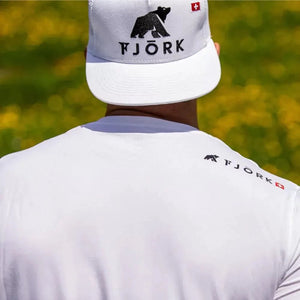 T-shirt sport Performance Men, coloris Black Laax, Fjork Merino
