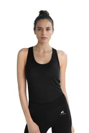 Tank 140 Women - Black Laax - Fjork Merino