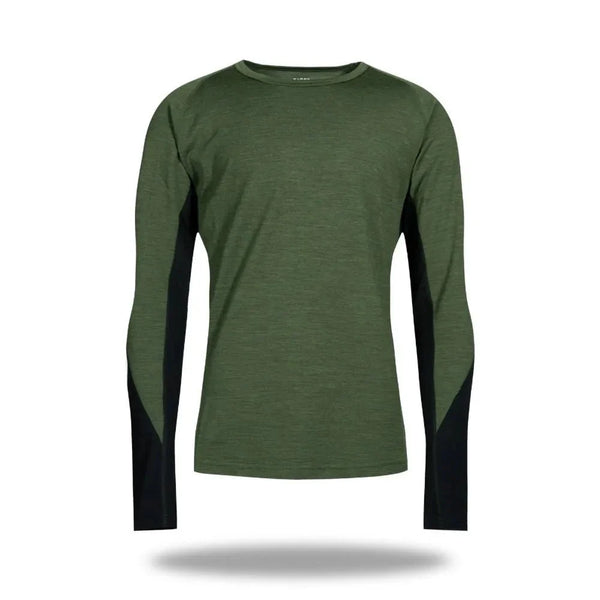 Tech Eiger 210 Men - FJORK Merino - Green Gstaad - Baselayers Tech