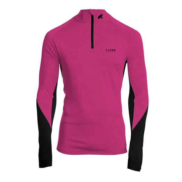 Tech Eiger Zip 210 Men - Pink Montana - Fjork Merino