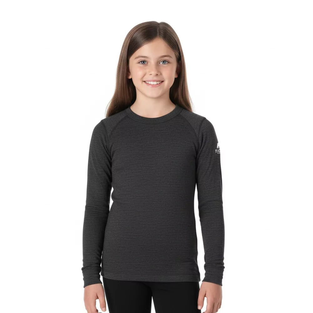 Top Kids 210 - Grey Zinal - Fjork Merino