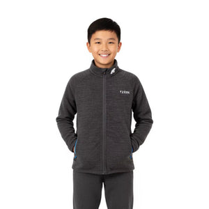 Veste Ultra 300 Kids (pré - commande) - Grey Zinal - Fjork Merino