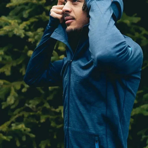 Veste Ultra 300 Men - Blue St Moritz - Fjork Merino