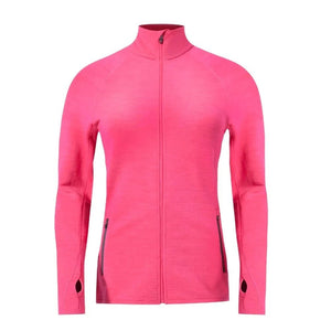 Veste Ultra 300 Women (Sans capuche) - Pink Montana - Fjork Merino